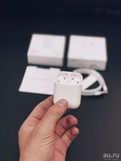 Лот: 13709624. Фото: 1. Продам оригинальные наушники AirPods. Красноярск
