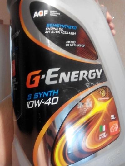 Лот: 7535358. Фото: 1. Масло моторное G energy 10w40... Масла, жидкости