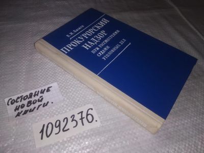 Лот: 23515973. Фото: 1. (1092376) Прокурорский надзор... Юриспруденция