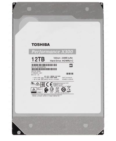 Лот: 19312644. Фото: 1. HDD диск (1шт.) - 12 TB toshiba... Жёсткие диски (HDD)