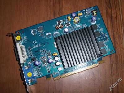 Лот: 1048545. Фото: 1. PCI-E SPARKLE GEFORCE 6500 128MB... Видеокарты