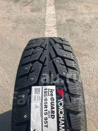 Лот: 22994278. Фото: 1. Зимняя резина 195/65 R-15 " Yokohama... Шины