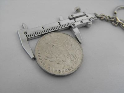 Лот: 7127623. Фото: 1. Брелок Штангенциркуль. Брелоки для ключей