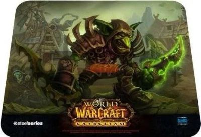 Лот: 4451797. Фото: 1. Коврик SteelSeries QcK WOW Goblin... Коврики