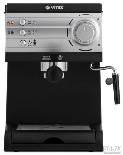 Лот: 18421607. Фото: 1. Кофеварка Vitek VT-1519 BK. Чайники, кофемашины, кулеры
