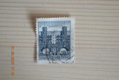 Лот: 5625125. Фото: 1. Марка Австрии №3 для коллекции. Марки