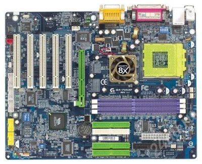 Лот: 401770. Фото: 1. Материнская плата Gigabyte GA-7VAXP... Материнские платы
