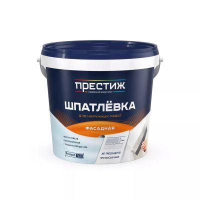 Лот: 24085356. Фото: 1. Шпатлевка Престиж, акриловая... Смеси, шпатлевки, цемент