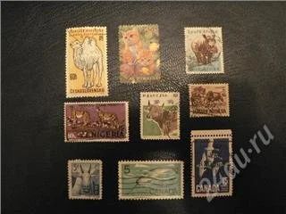 Лот: 131279. Фото: 1. Фауна 9 шт. Марки