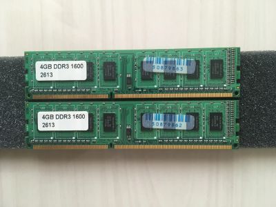 Лот: 21761358. Фото: 1. Комплект модулей DIMM DDR3 2*4Gb... Оперативная память
