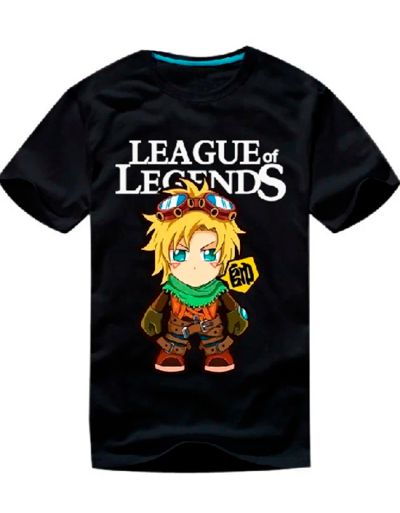 Лот: 4156016. Фото: 1. Футболка League of Legends Изреаль... Футболки, поло