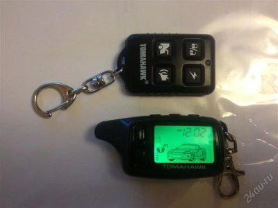 Лот: 2529800. Фото: 1. Брелок на сигнализацию Tomahawk... Автомобильные сигнализации