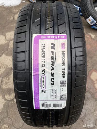 Лот: 20012083. Фото: 1. шины 235/45 R17 Nexen N'Fera SU1... Шины