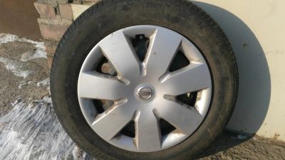 Лот: 6839536. Фото: 1. Bridgestone R14 лето на дисках... Шины на дисках