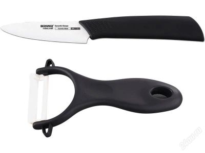 Лот: 1273655. Фото: 1. ножи керамические bergner BG 4092. Столовые приборы, ножи