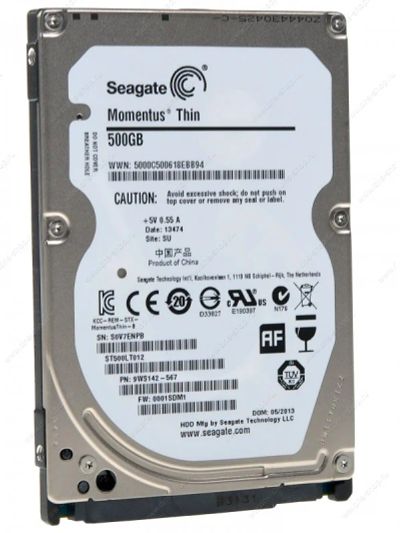 Лот: 3930132. Фото: 1. Жесткий диск 2.5" SATA-II 500Gb... Жёсткие диски (HDD)