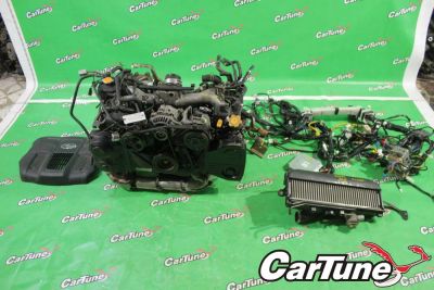 Лот: 10597749. Фото: 1. двигатель subaru forester SG5... Двигатель и элементы двигателя