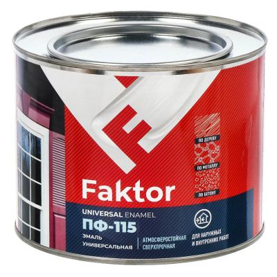 Лот: 24093035. Фото: 1. Эмаль Ярославские Краски, Faktor... Краски, лаки, растворитель