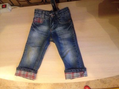 Лот: 7026228. Фото: 1. Джинсы на мальчика - Hilfiger-Sport. Брюки, шорты, джинсы