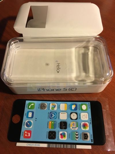 Лот: 7684377. Фото: 1. Коробка для iPhone 5c 16gb, Розовый. Другое (запчасти, оборудование)