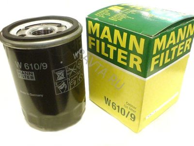 Лот: 4605227. Фото: 1. Фильтр масляный MANN W610/9 W6109... Двигатель и элементы двигателя
