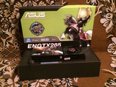 Лот: 3537860. Фото: 1. Видеокарта ASUS GeForce GTX 285... Видеокарты