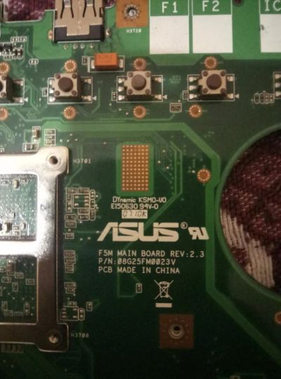 Лот: 9404184. Фото: 1. Материнская плата с ноутбука ASUS. Материнские платы