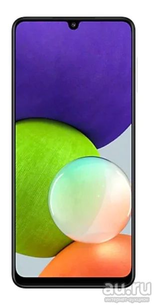 Лот: 18029145. Фото: 1. Samsung Galaxy A22 4/128Gb, белый. Смартфоны