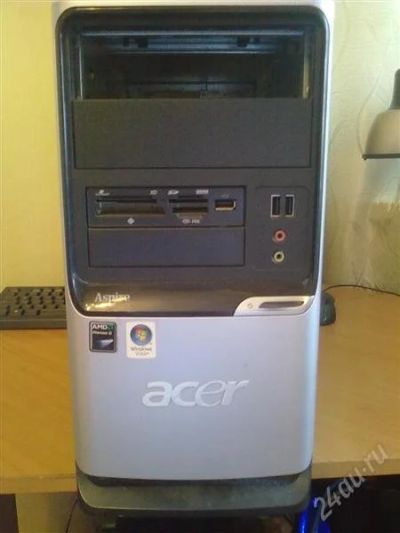 Лот: 1544972. Фото: 1. Корпус от Acer T180. Корпуса, блоки питания