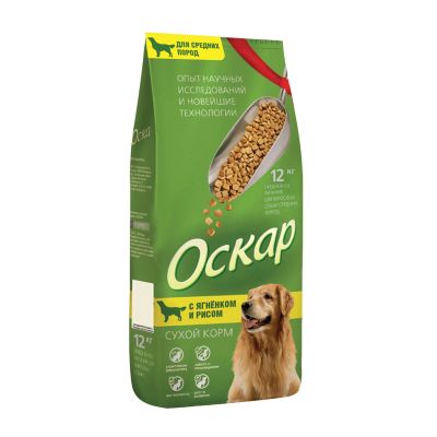 Лот: 16298723. Фото: 1. ОСКАР сухой корм для собак средних... Корма