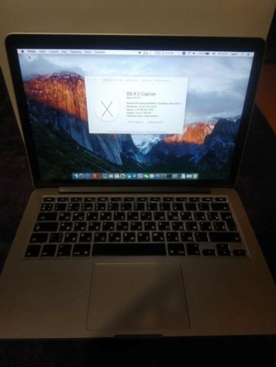 Лот: 15346842. Фото: 1. Macbook pro 13.3". Ноутбуки