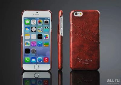 Лот: 9585277. Фото: 1. Бордовый бизнес чехол iPhone 6... Чехлы, бамперы
