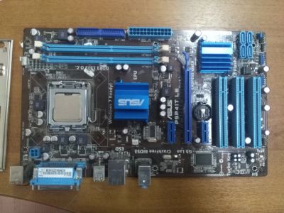 Лот: 12249159. Фото: 1. Материнская плата Asus P5P41T... Материнские платы