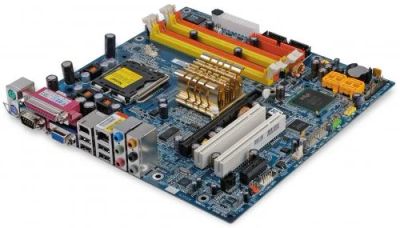 Лот: 10829527. Фото: 1. Материнская плата GigaByte ga-8i945gmf... Материнские платы
