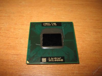 Лот: 5952638. Фото: 1. Процессор Intel Core Duo T7400... Процессоры
