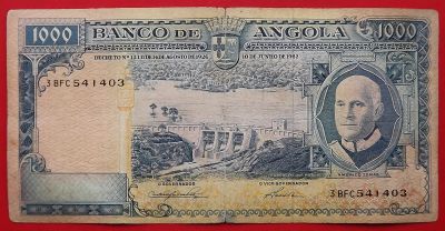 Лот: 23995323. Фото: 1. (№889/2Б50) 1000 эскудо (1962... Африка
