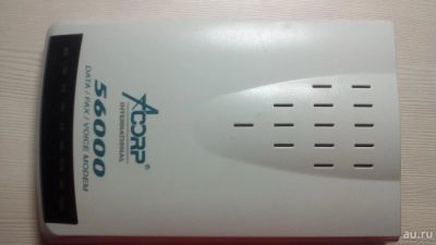 Лот: 9812139. Фото: 1. Модем Acorp 56000. Проводные модемы