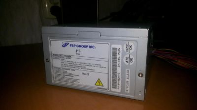 Лот: 7067033. Фото: 1. Блок питания №3 350ватт, FSP Group... Корпуса, блоки питания