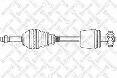 Лот: 25854297. Фото: 1. Привод левый 681mm, 24161 Dacia... Кузов