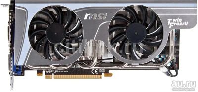 Лот: 15012380. Фото: 1. MSI nVidia GeForce GTX 470 (twin... Видеокарты