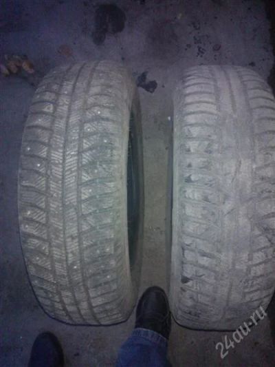 Лот: 2033000. Фото: 1. Шипованные шины Amtel 185/65 R14. Шины