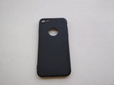 Лот: 13846513. Фото: 1. Защитный чехол Iphone 6+ TPU Black... Чехлы, бамперы