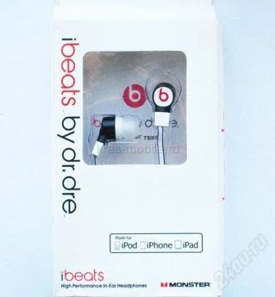 Лот: 2182068. Фото: 1. MONSTER ibeats. Наушники, гарнитуры