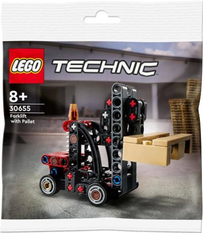 Лот: 25632265. Фото: 1. Lego 30655 Z-Вилочный погрузчик. Конструкторы