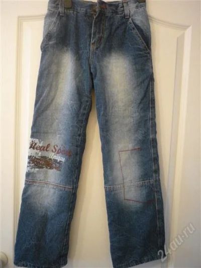 Лот: 2044814. Фото: 1. Джинсы на мальчика Jee Jay 36... Брюки, шорты, джинсы