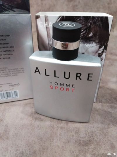 Лот: 15846279. Фото: 1. Allure Homme Sport от Chanel 100мл... Мужская парфюмерия
