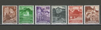 Лот: 16246977. Фото: 1. 1937 год. Лихтенштейн. Полная... Марки