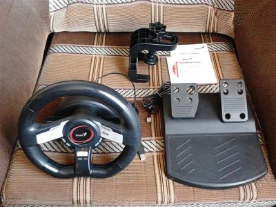 Лот: 1740775. Фото: 1. Genius Speed Wheel 5 Pro. Рули, джойстики