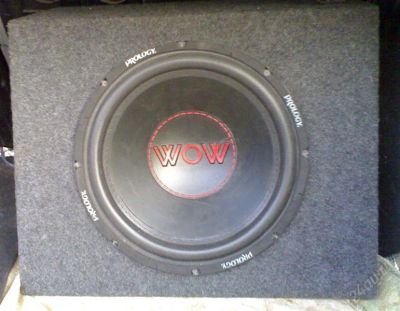 Лот: 1444960. Фото: 1. Сабвуфер Prology WOW-12F + усилитель. Сабвуферы