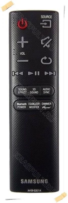 Лот: 15906946. Фото: 1. Пульт SAMSUNG AH59-02631A, HW-H450. Пульты ДУ